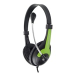 Esperanza ROOSTER headset zöld