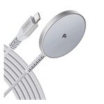 ESR HALOLOCK QI2 asztali töltő Type-C (15W, wireless, mágneses, Qi2) EZÜST