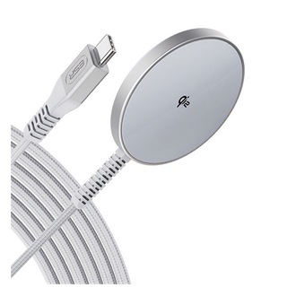 ESR HALOLOCK QI2 asztali töltő Type-C (15W, wireless, mágneses, Qi2) EZÜST