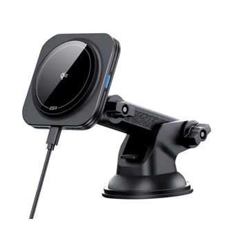 ESR HALOLOCK Qi2 autós tartó műszerfalra, wireless, FEKETE