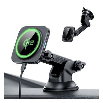 ESR HALOLOCK Qi2 autós tartó műszerfalra, wireless, FEKETE