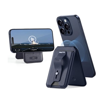 ESR HOLDER HALOLOCK műanyag tok nyomkövető, MagSafe, FEKETE