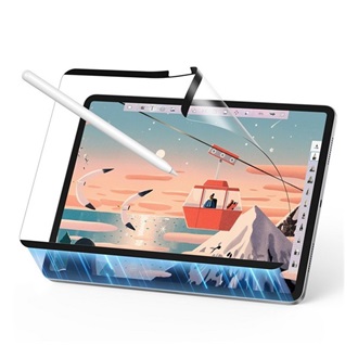 ESR PAPER-FEEL MAGNETIC képernyővédő fólia (papír hatás, mágneses) ÁTLÁTSZÓ