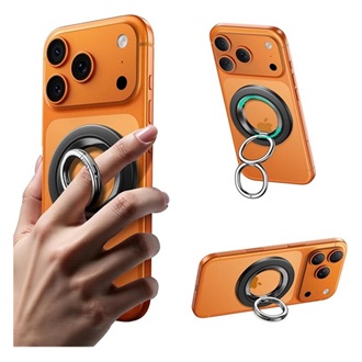 ESR telefontartó (360°, mágneses, kitámasztó) FEKETE