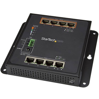 StarTech ETHERNET SWITCH 8-PORT 4X RJ45/4X POE+/2GBIT/S          IN