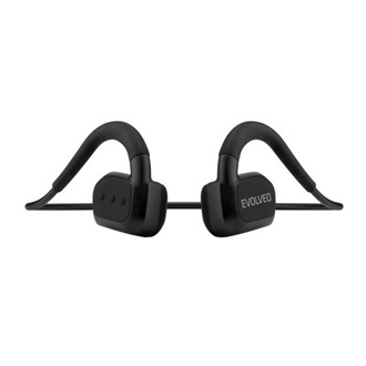 EVOLVEO BONEPRO bluetooth fülhallgató SZTEREO (csontrezgés, v5.3, TWS, mikrofon, zajszűrő, IPX8, SPORT) FEKETE