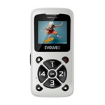 EVOLVEO EP-400 EasyPhone ID mobiltelefon FEHÉR