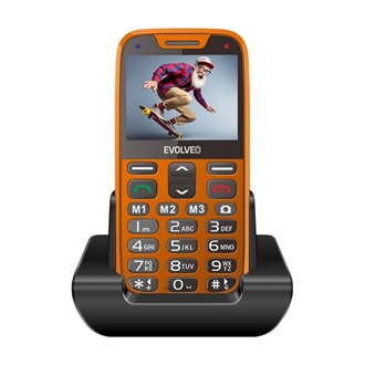 EVOLVEO EP-601 EasyPhone XR mobiltelefon NARANCSSÁRGA