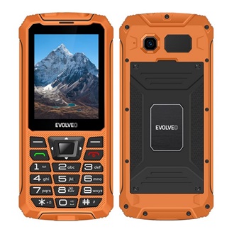 EVOLVEO Strongphone Z6 mobiltelefon (Dualsim) NARANCSSÁRGA/FEKETE