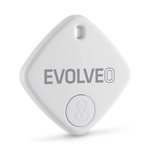 EVOLVEO TRACKTAG bluetooth nyomkövető (kulcstartóra, táskára, valós idejű nyomkövetés, iOS kompatibilis) FEHÉR