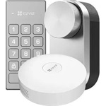 EZVIZ DL01 Pro intelligens zár Kit, Bluetooth & Zigbee kapcsolat, CP billentyűpad, A3 központtal, távoli hozzáférés