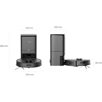 EZVIZ RE4 smart home robot porszívó fekete