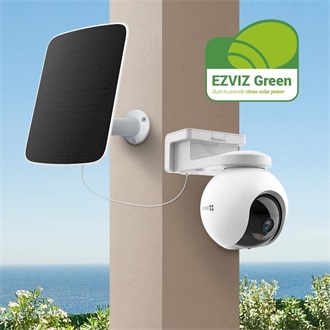 EZVIZ Solar Panel Mini F smart home napelem fehér-fekete