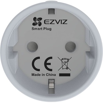 EZVIZ T30-10B smart home 1db villásdugó CEE 7/3 (EU) smart plug fehér