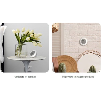 EZVIZ T51C ZigBee hőmérséklet + páratartalom érzékelő fehér