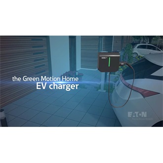 Eaton Green Motion Home 22000W elektromos autó hálózati töltő adapter fekete