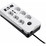 Eaton PB6UD Protection Box 6db villásdugó CEE 7/3 (EU) elosztó 1.5m fehér-fekete