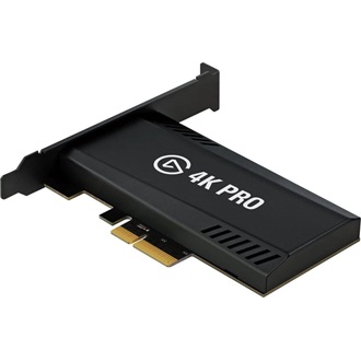 Elgato 4K PRO PCIe x4 gaming video capture card/box fekete