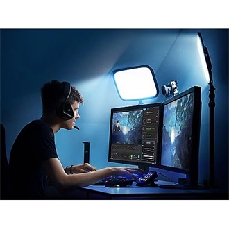 Elgato Key Light 2500lm fehér panel LED Wi-Fi streaming fényforrás