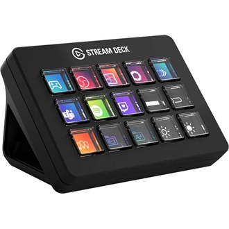 Elgato Stream Deck MK.2 Scissor Keys USB-C gaming streaming vezérlőpanel fekete