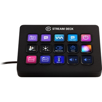 Elgato Stream Deck MK.2 USB2.0 streaming vezérlőpanel fekete