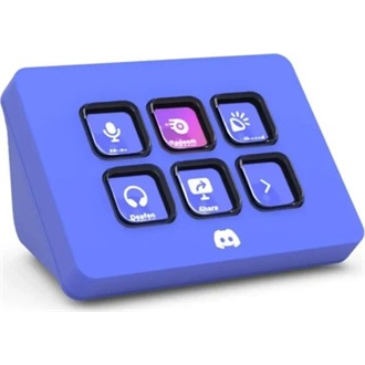 Elgato Stream Deck Mini (Discord Edition) USB2.0 gaming streaming vezérlőpanel lila