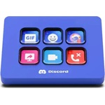 Elgato Stream Deck Mini (Discord Edition) USB2.0 gaming streaming vezérlőpanel lila
