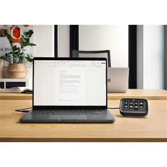 Elgato Stream Deck Neo USB-C gaming streaming vezérlőpanel fekete