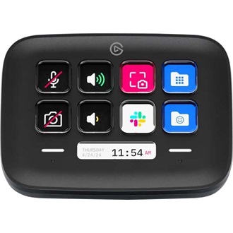 Elgato Stream Deck Neo USB-C gaming streaming vezérlőpanel fekete