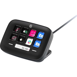Elgato Stream Deck Neo USB-C gaming streaming vezérlőpanel fekete