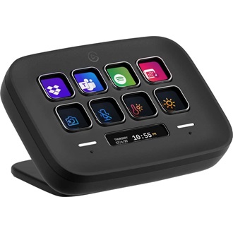 Elgato Stream Deck Neo USB-C gaming streaming vezérlőpanel fekete