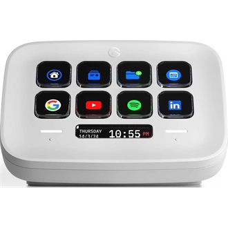 Elgato Stream Deck Neo USB-C gaming streaming vezérlőpanel fehér