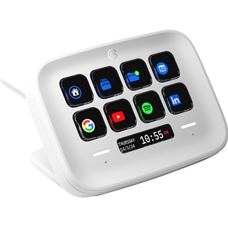 Elgato Stream Deck Neo USB-C gaming streaming vezérlőpanel fehér