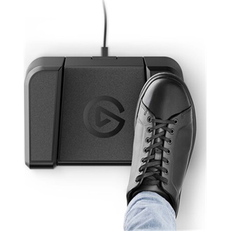 Elgato Stream Deck Pedal USB-C gaming streaming vezérlőpedál fekete
