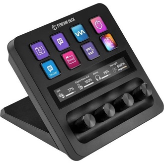 Elgato Stream Deck + USB2.0 gaming streaming vezérlőpanel fekete