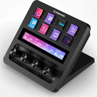 Elgato Stream Deck + USB2.0 gaming streaming vezérlőpanel fekete