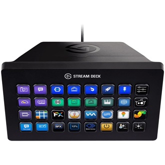 Elgato Stream Deck XL USB2.0 streaming vezérlőpanel fekete