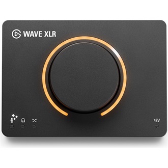 Elgato Wave XLR MK.2 Integrated Mic Interface USB-C gaming streaming vezérlőpanel fekete