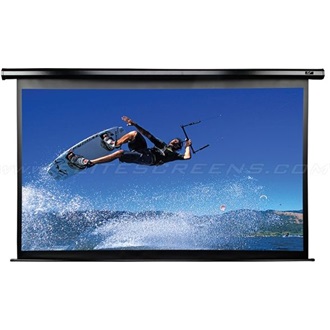 Elitescreen ELECTRIC85X 85" motoros rolós fali vászon fehér