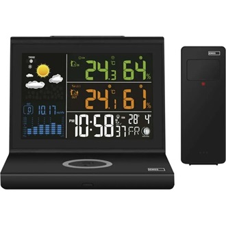 Emos E8010 vezeték nélküli töltéssel időjárás állomás