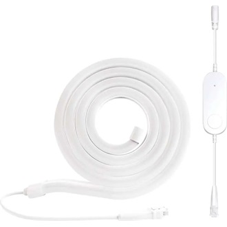 Emos GoSmart NEON fehér, 3 m, 24 W, RGBIC dimmelhető, WiFi LED szalag