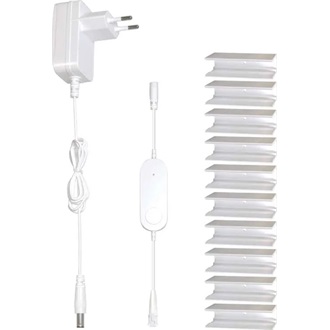 Emos GoSmart NEON fehér, 3 m, 24 W, RGBIC dimmelhető, WiFi LED szalag