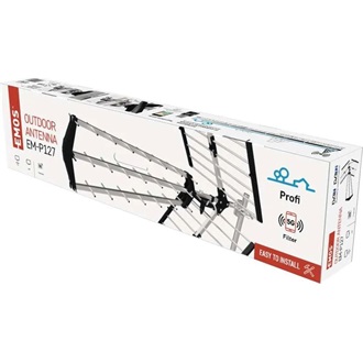 Emos J0907 PROFI EM-P127, DVB-T2, LTE/4G/5G szűrő kültéri antenna