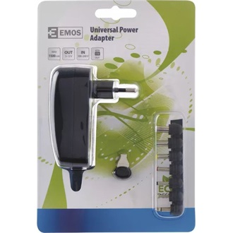 Emos N3112 univerzális 1500mA hálózati adapter USB aljzattal