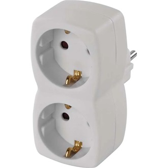 Emos P00252N 2-es elosztó aljzat