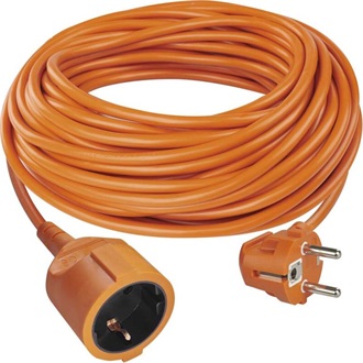 Emos P01230R 30m/ 1aljzat/narancssárga/PVC/250V/1,5mm2 hosszabbító
