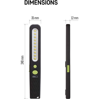 Emos P4538 SMD LED + LED 700lm akkumulátoros lámpa