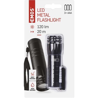 Emos P4704 COB LED 3W 100lm 3xAAA elemlámpa
