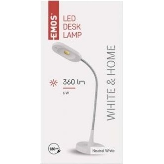 Emos Z7523W fehér LED asztali lámpa