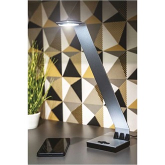 Emos Z7607S Alvin 200lm szabályozható ezüst LED asztali lámpa